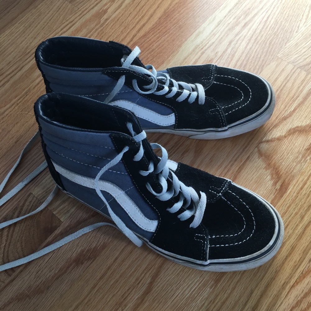 SOLD: Two-toned High Top Vans